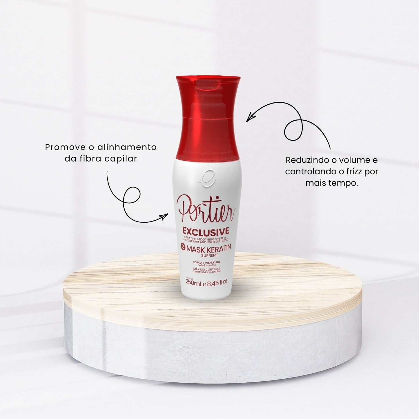 Kit Portier Exclusive Progressiva (2x250ml) + Ciclos B-Tox Máscara Violet 250g