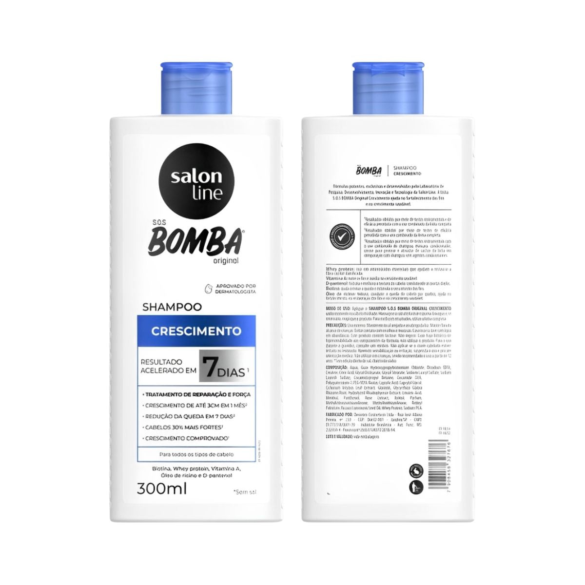 Kit Salon Line S.O.S Bomba Original Shampoo 300 ml + condicionador 200 ml
