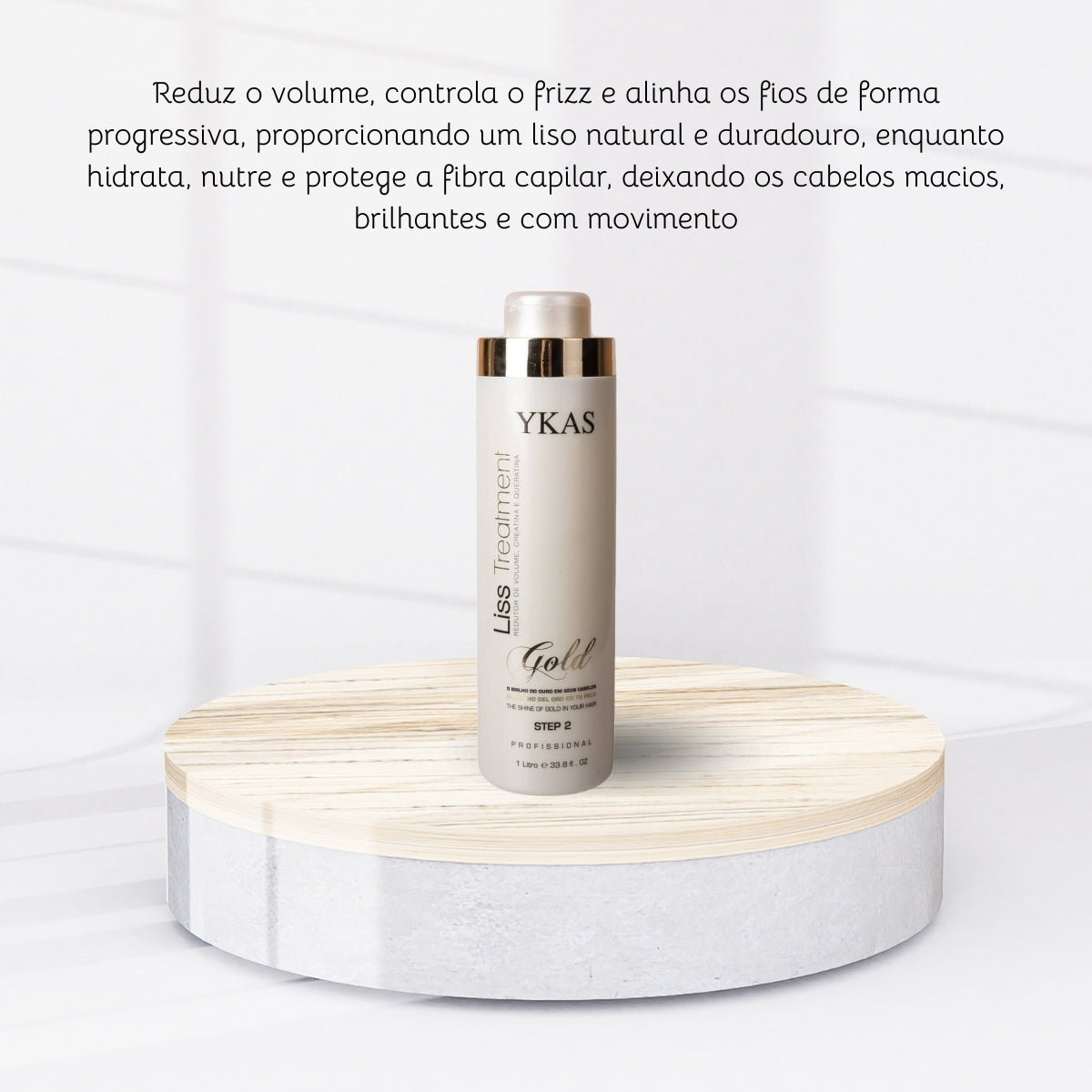 Progressiva Ykas Liss Treatment Gold Step 2 1 Litro