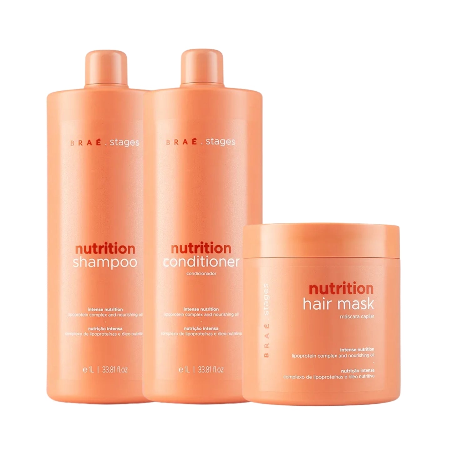 Kit Braé Stages Nutrition Hidratação Nutritiva Trio
