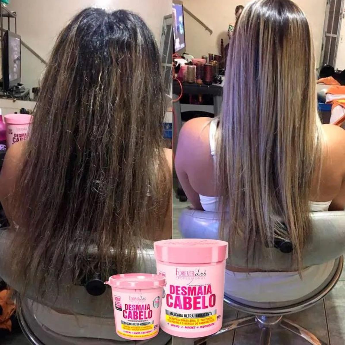 Máscara Forever Liss Desmaia Cabelo Ultra Hidratante 350 g
