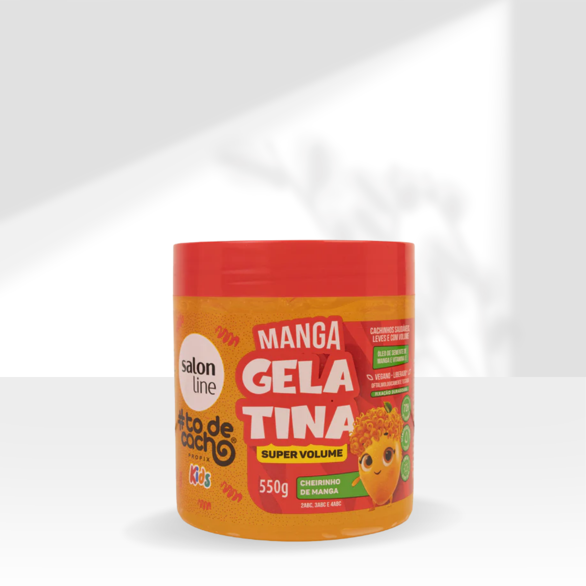 Gelatina Salon Line #todecacho Super Volume Manga 550 ml