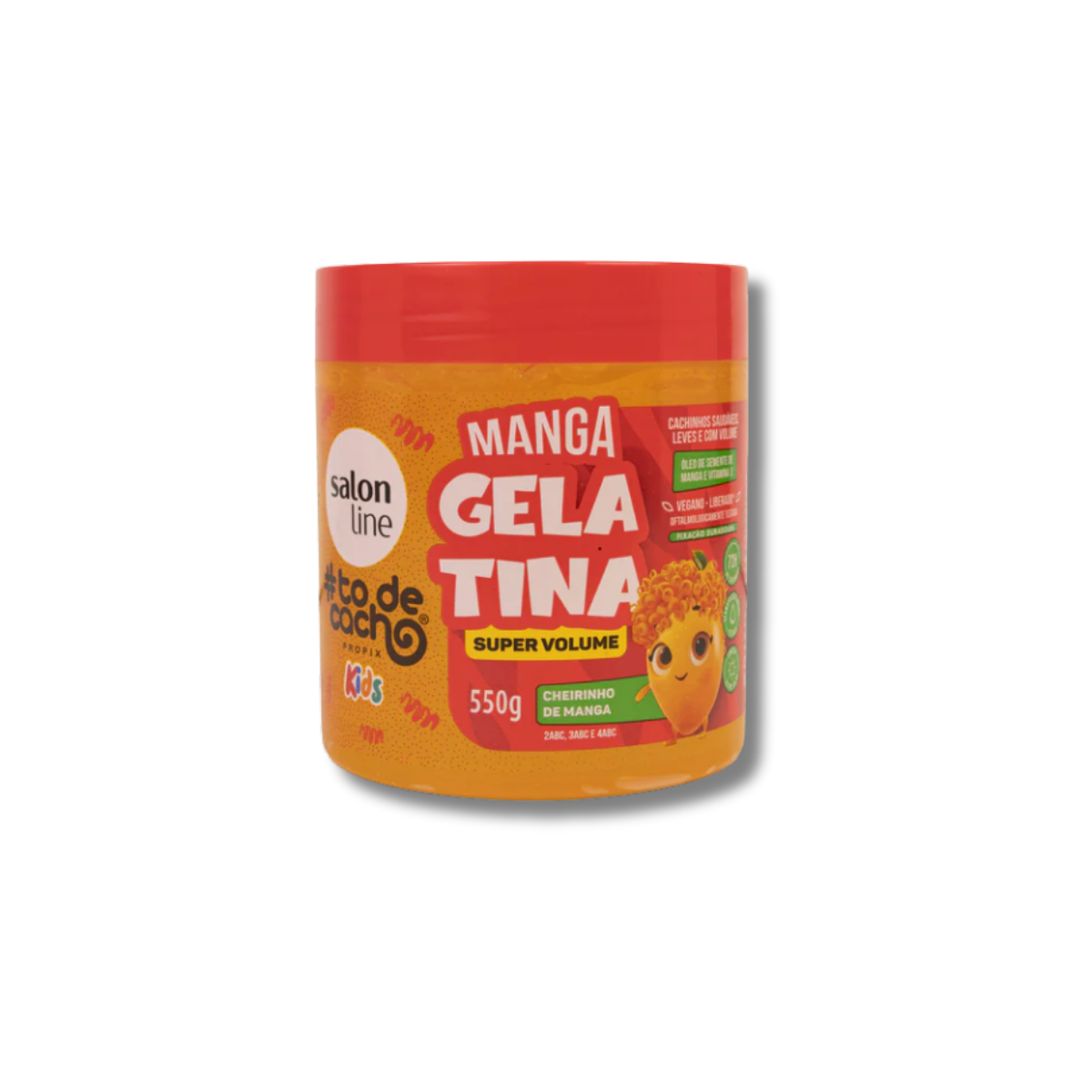 Gelatina Salon Line #todecacho Super Volume Manga 550 ml