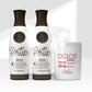 Kit Portier Cacao Escova Progressiva (2 x 1 Litro) + Ciclos B-Tox Máscara Reconstrutora 1 Kg