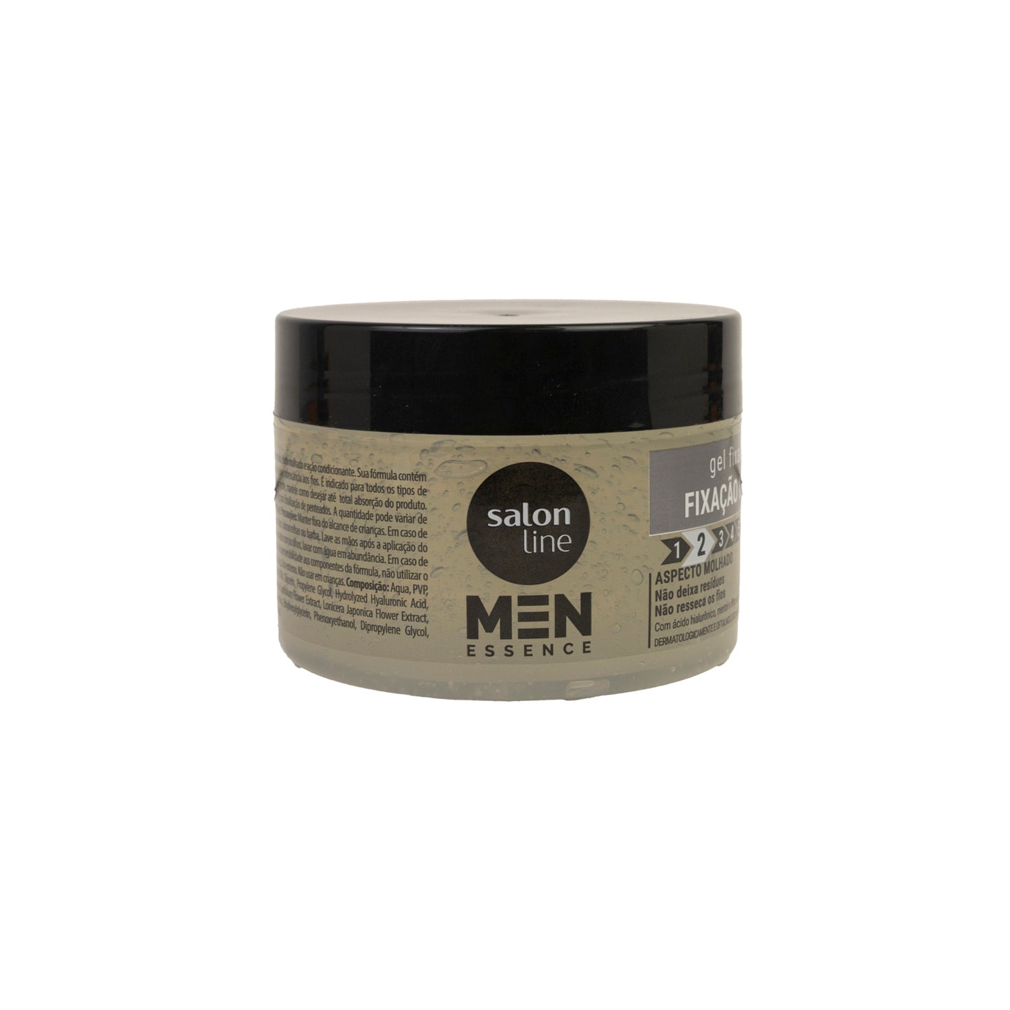 Salon Line Men Essence Fixação Média Gel Fixador 300ml