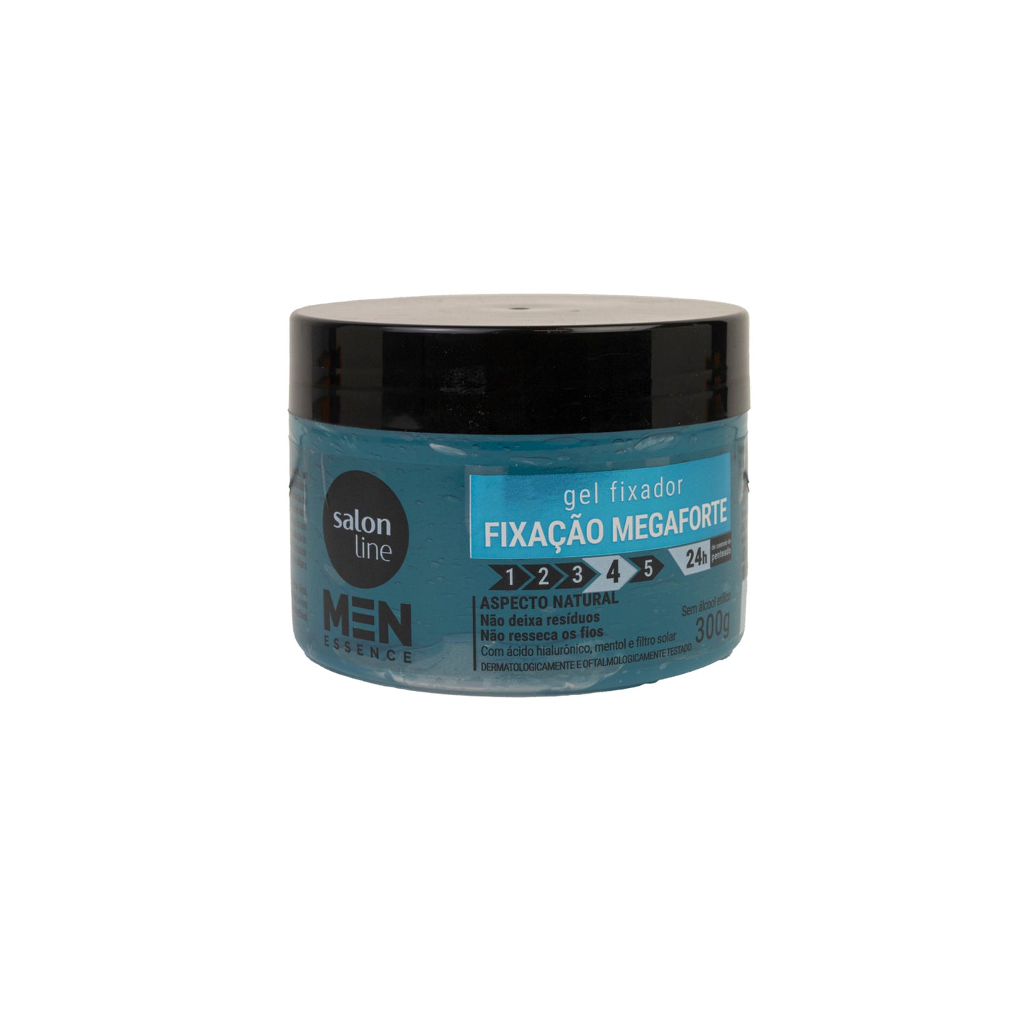 Salon Line Men Essence Fixação Mega Forte Gel Fixador 300ml