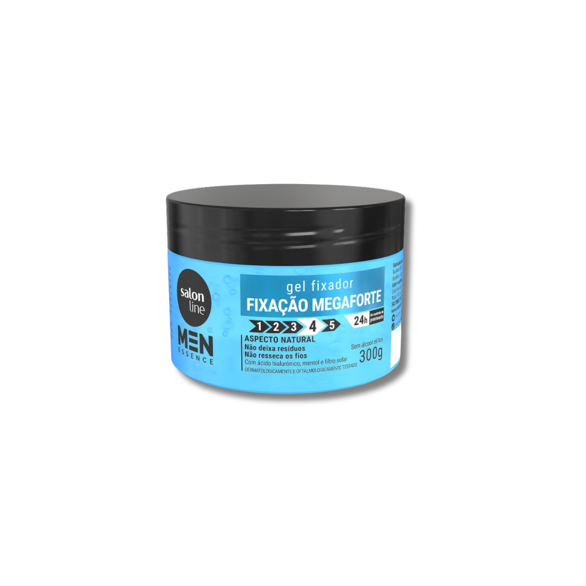 Salon Line Men Essence Fixação Mega Forte Gel Fixador 300ml