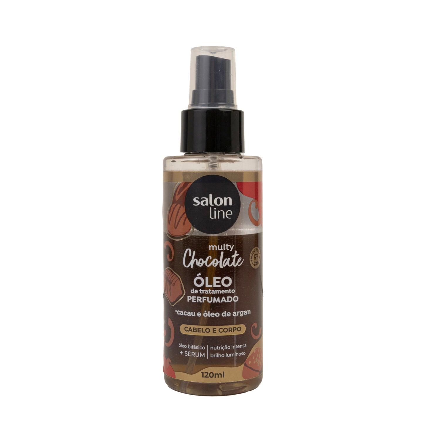Oleo Salon Line Multy Chocolate Cabelo e Corpo 120 ml