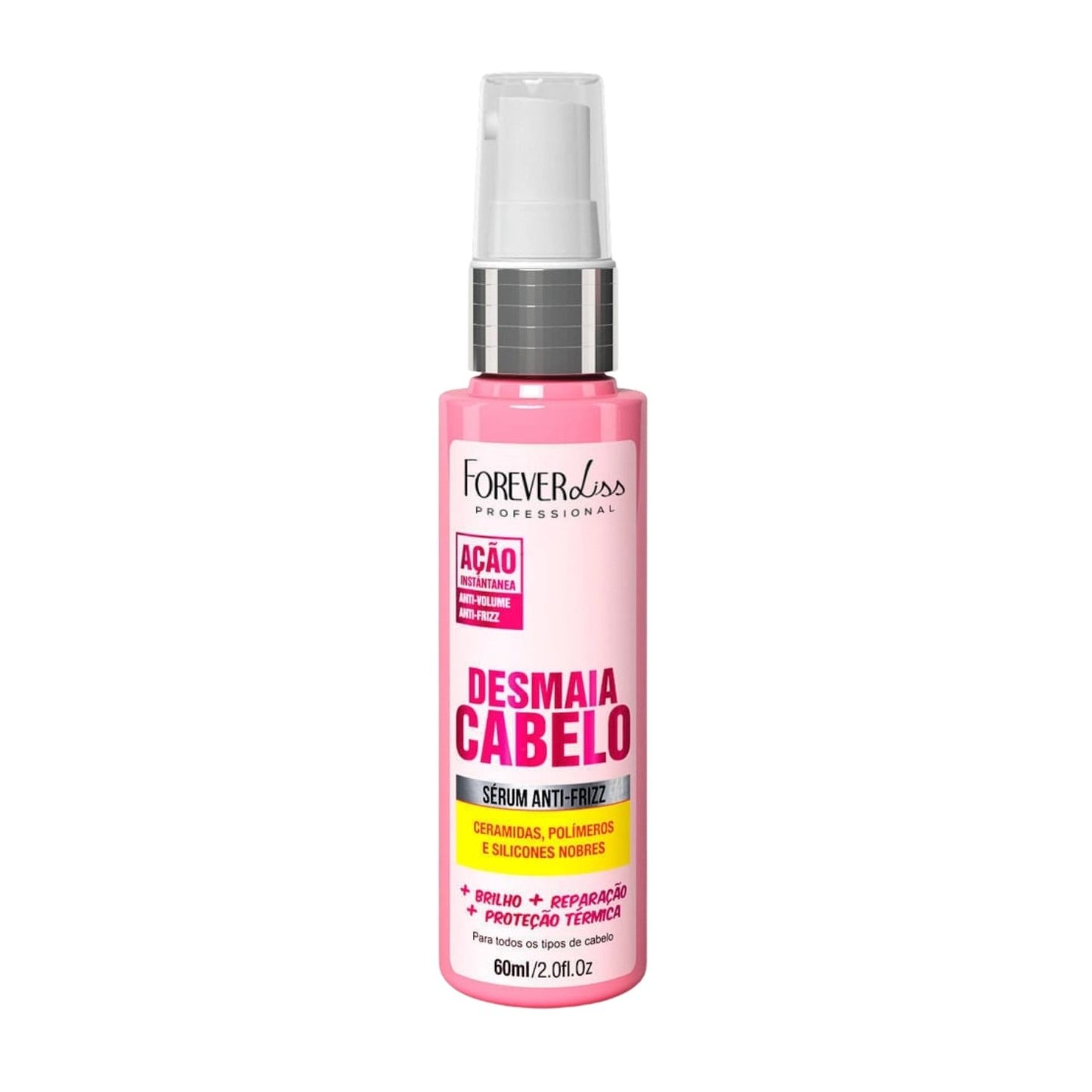 Serum Forever Liss Desmaia Cabelo Antifrizz Oleo Reparador de Pontas 60 ml