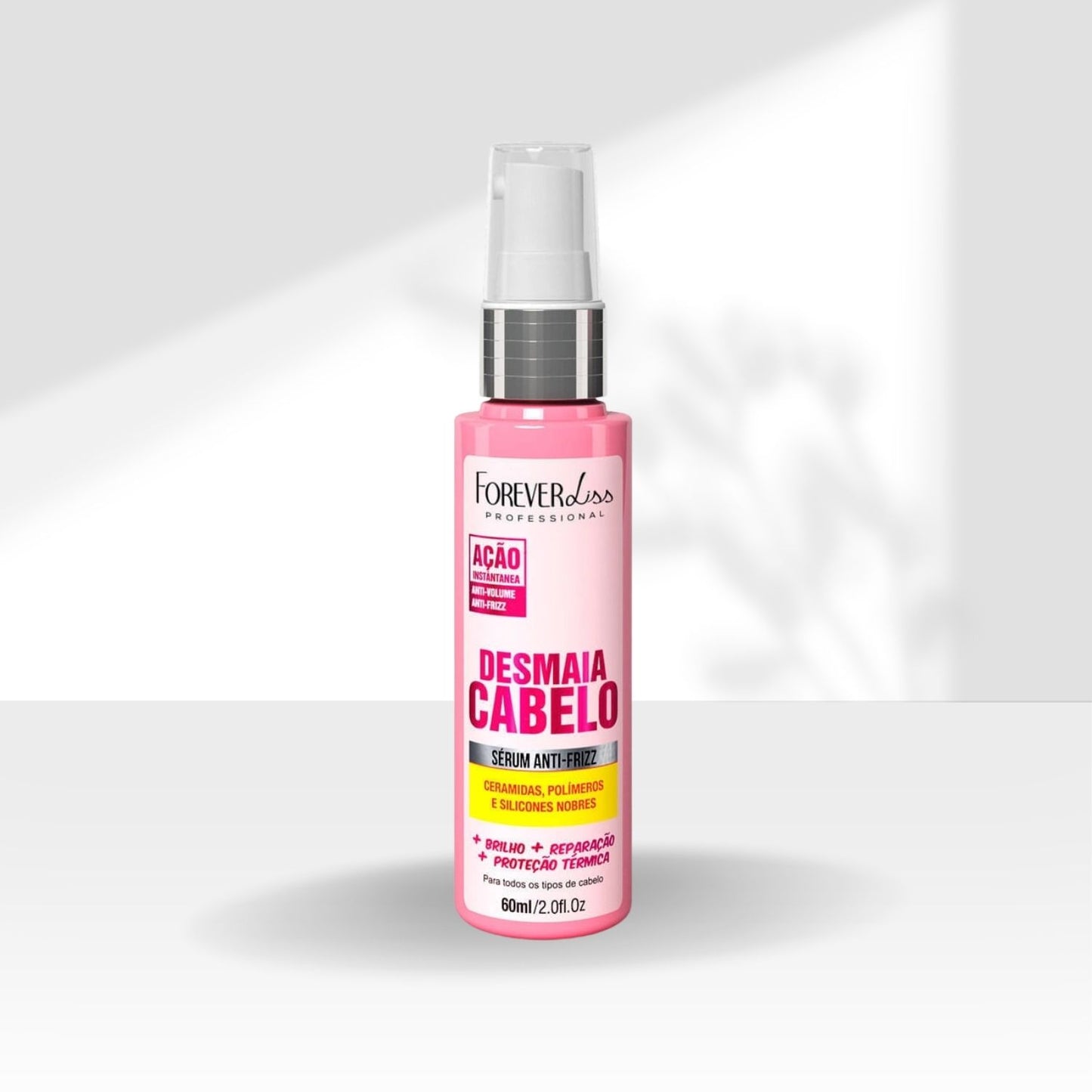 Serum Forever Liss Desmaia Cabelo Antifrizz Oleo Reparador de Pontas 60 ml