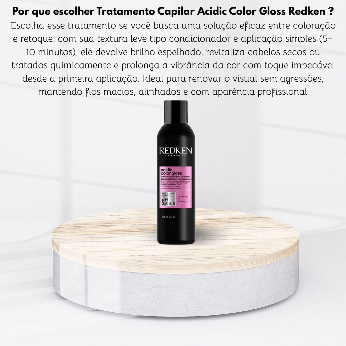 Redken Acidic Color Gloss Tratamento Capilar 237 ml