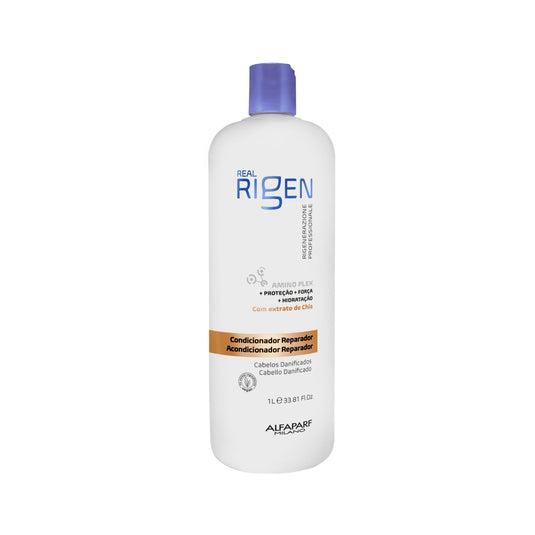 Condicionador Alfaparf Real Rigen Amino Plex Reparador 1 Litro