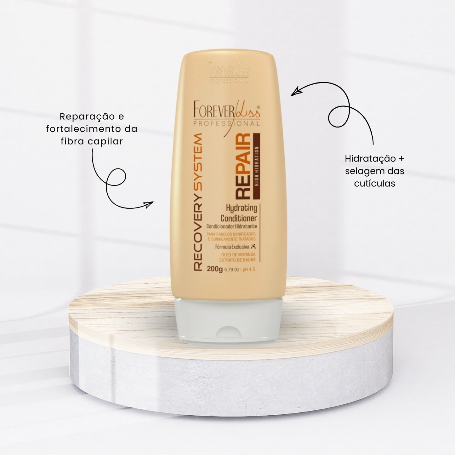 Condicionador Forever Liss Force Repair 200 g