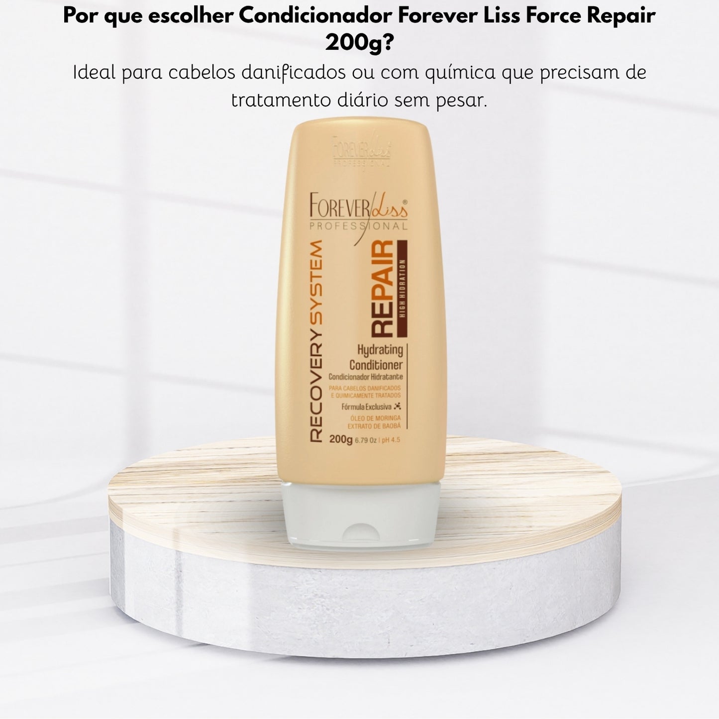 Condicionador Forever Liss Force Repair 200 g
