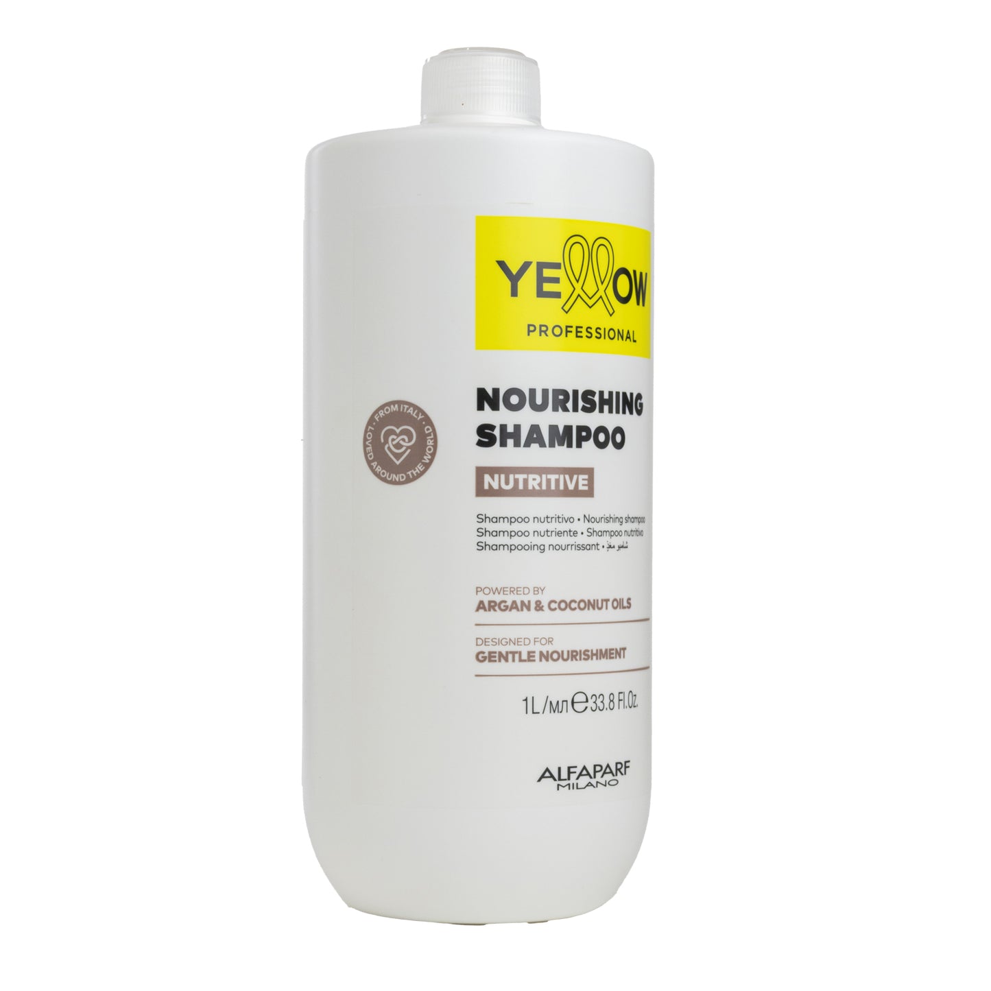 Shampoo Yellow Nutritive Tratamento Nutritivo Shampoo Hidratante 1 Litro