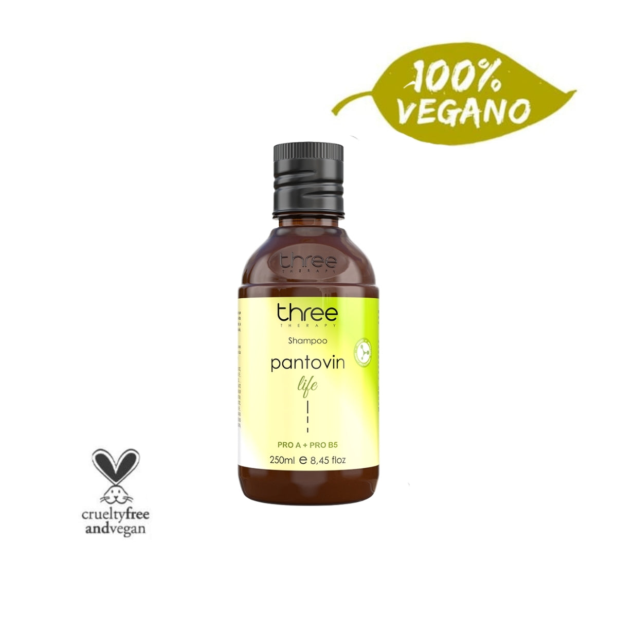 Shampoo Three Therapy Pantovin Life Revitalizante 250 ml