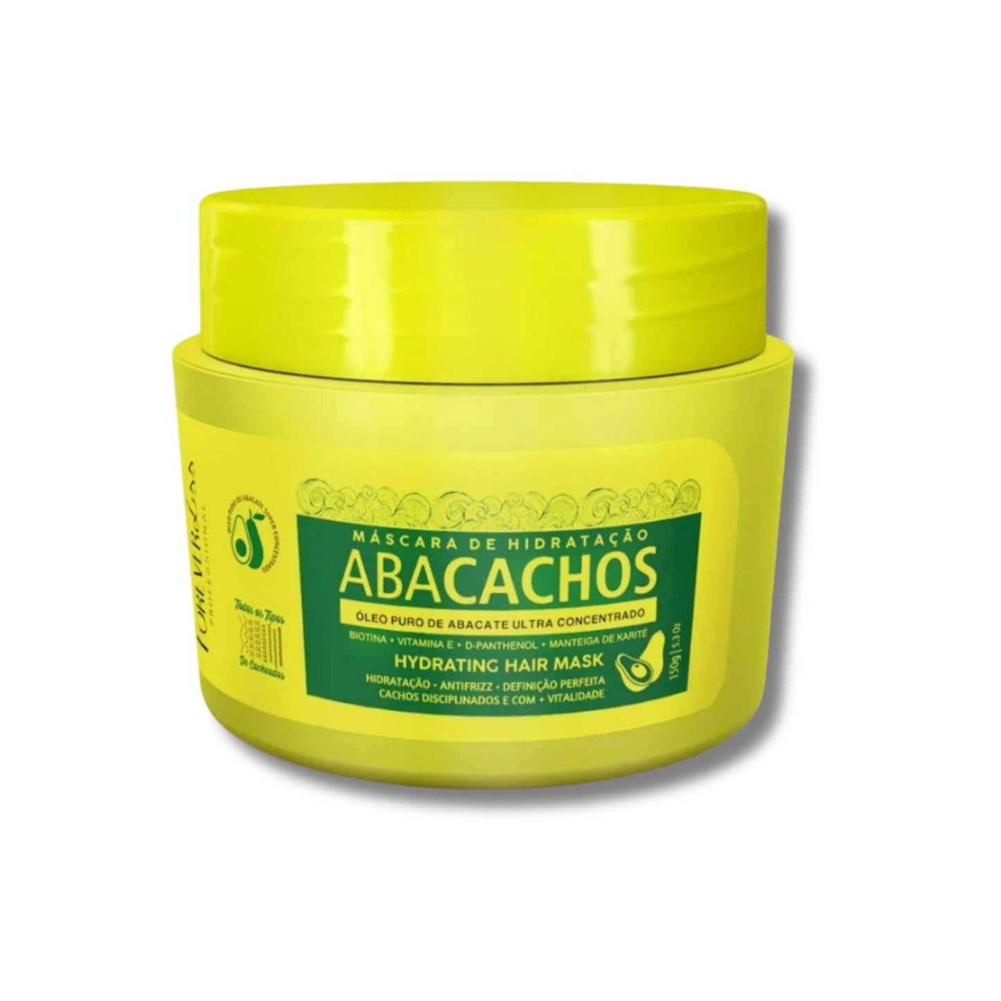 Máscara Forever Liss Máscara de Hidratação Abacachos para Cabelo Cacheado150 g