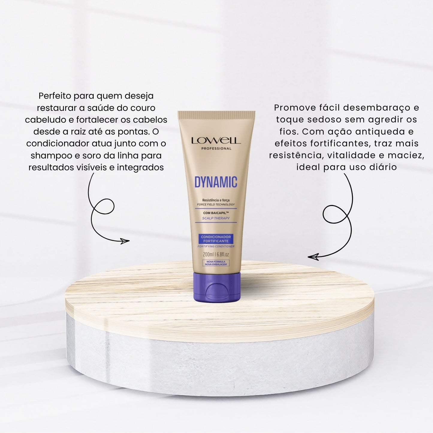 Condicionador Lowell Dynamic Fortificante 200 ml