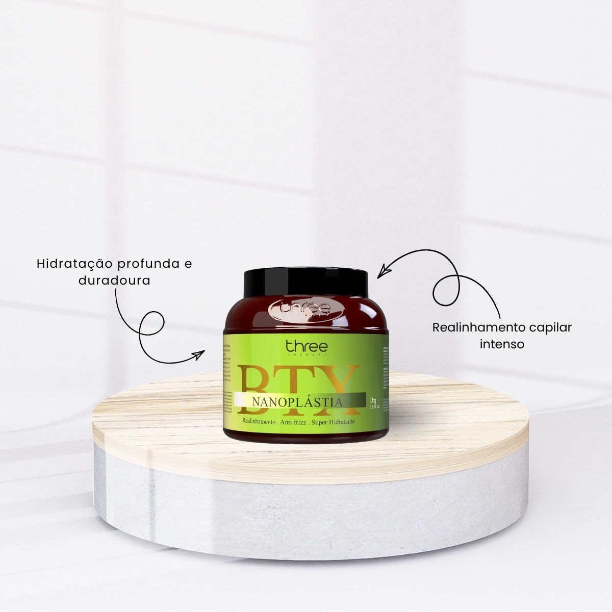 Máscara Three Therapy Pantovin BTX Nanoplastia 1 Kg