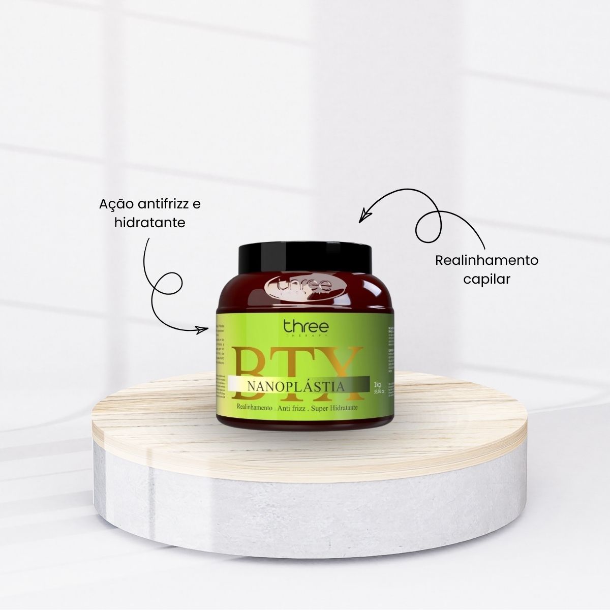 Máscara Three Therapy Pantovin BTX Nanoplastia 1 Kg