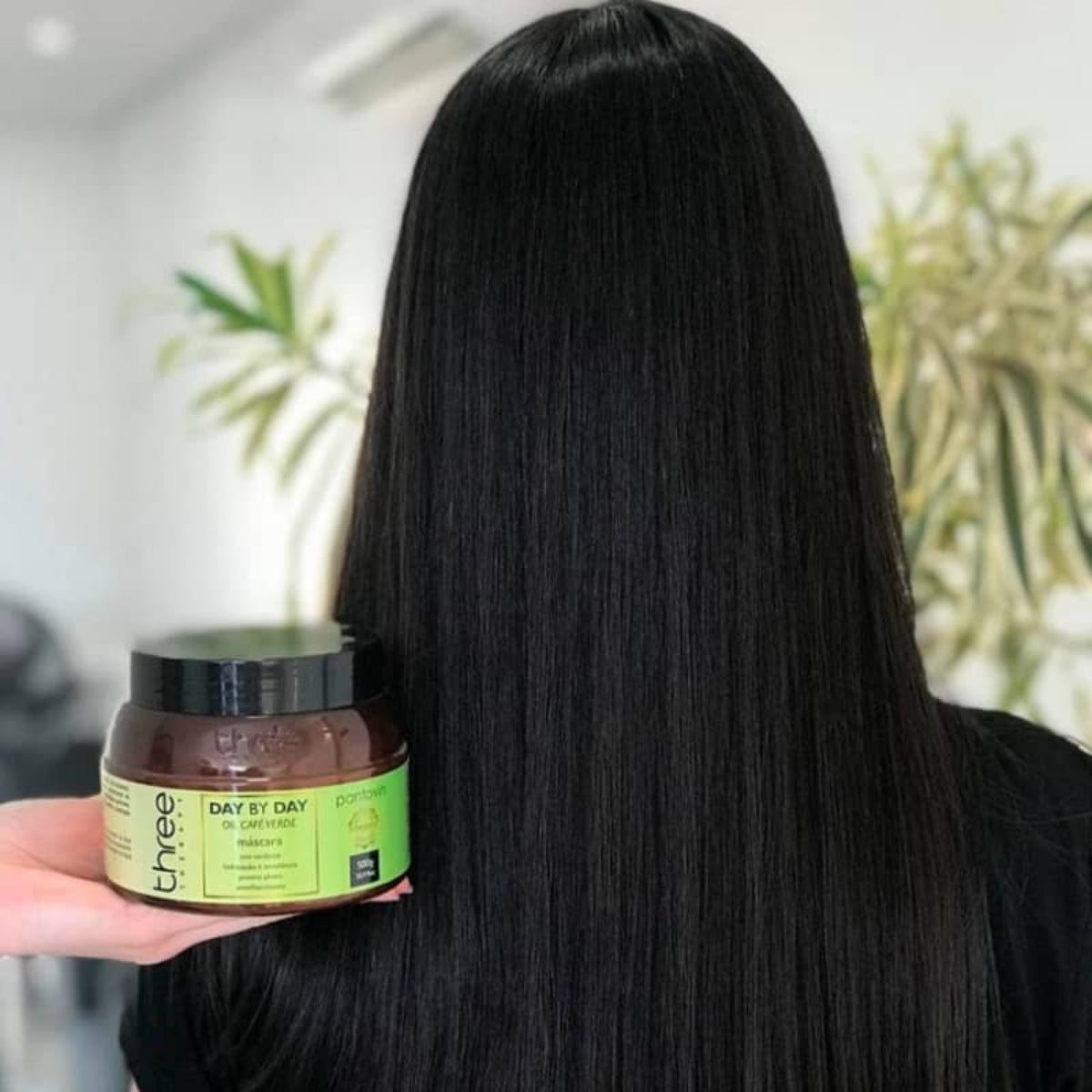 Máscara Three Therapy Day by Day Café Verde Oil 500 g