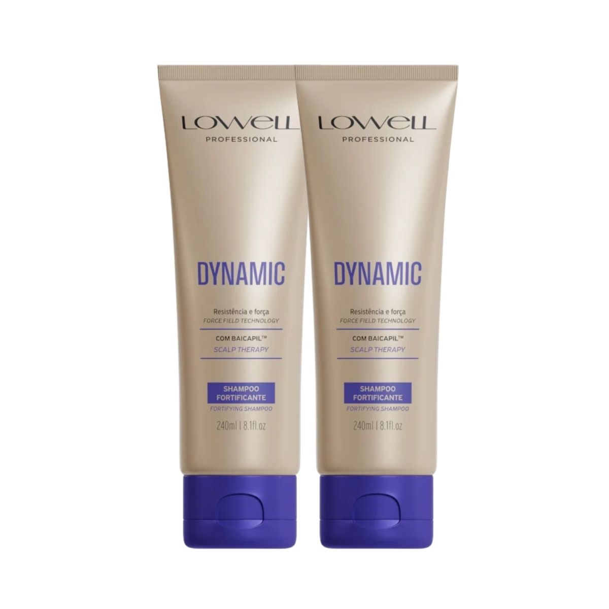 Kit Lowell Dynamic 2 Shampoo Fortificante 240 ml