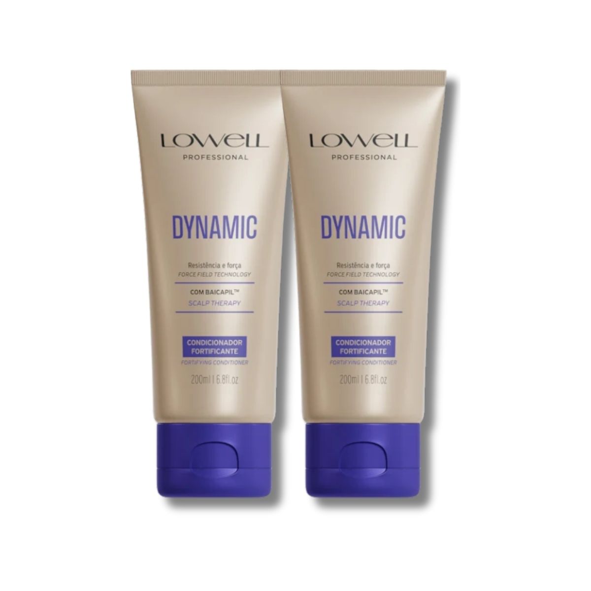 Kit Lowell Dynamic 2 Condicionadores Fortificante 200 ml