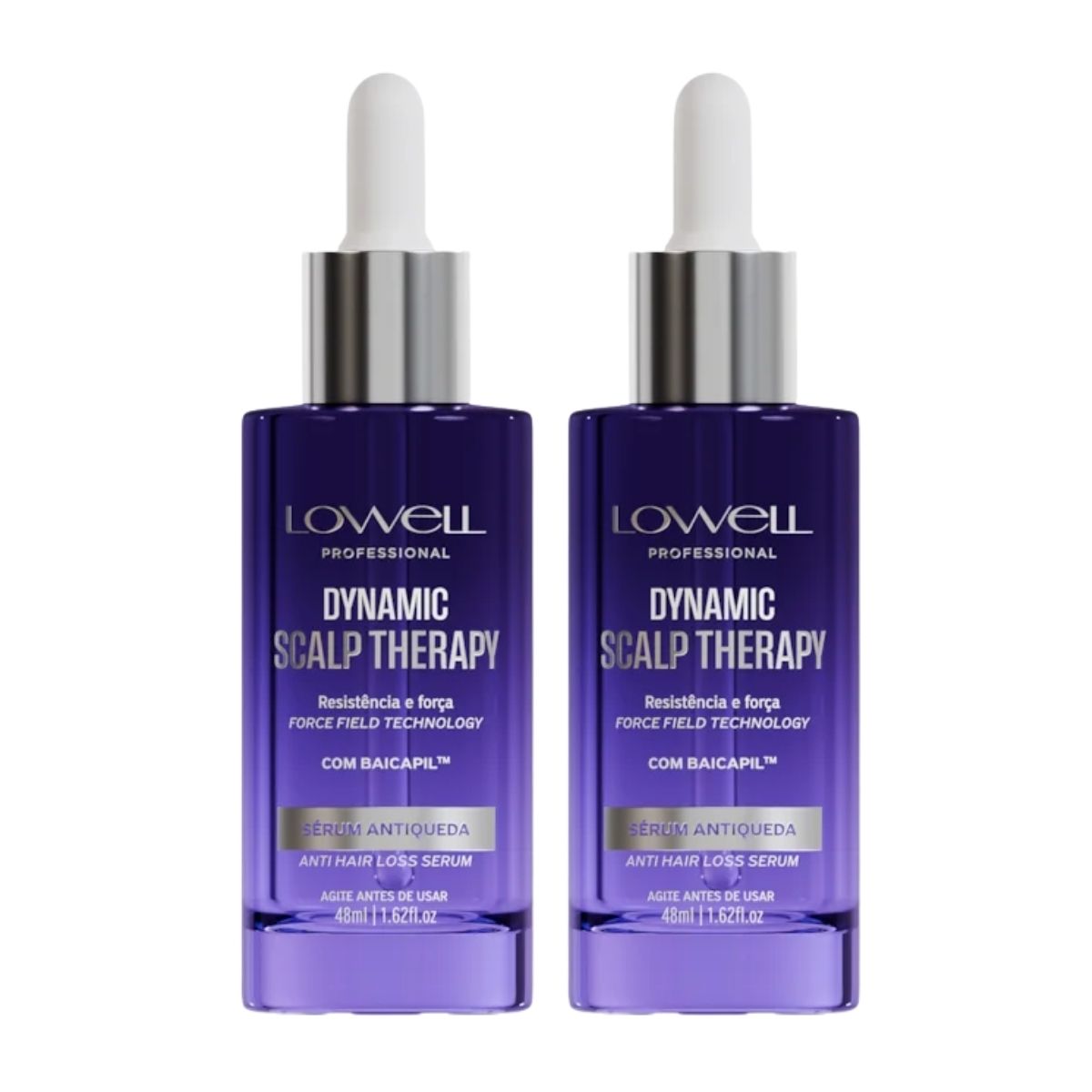 Kit Lowell Dynamic 2 Sérum Antiqueda 48 ml