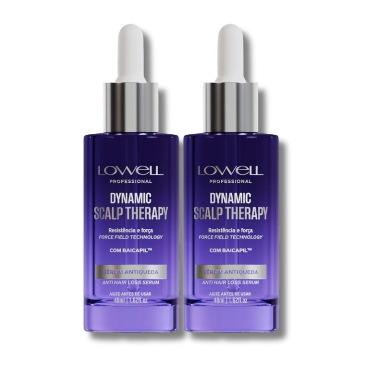 Kit Lowell Dynamic 2 Sérum Antiqueda 48 ml