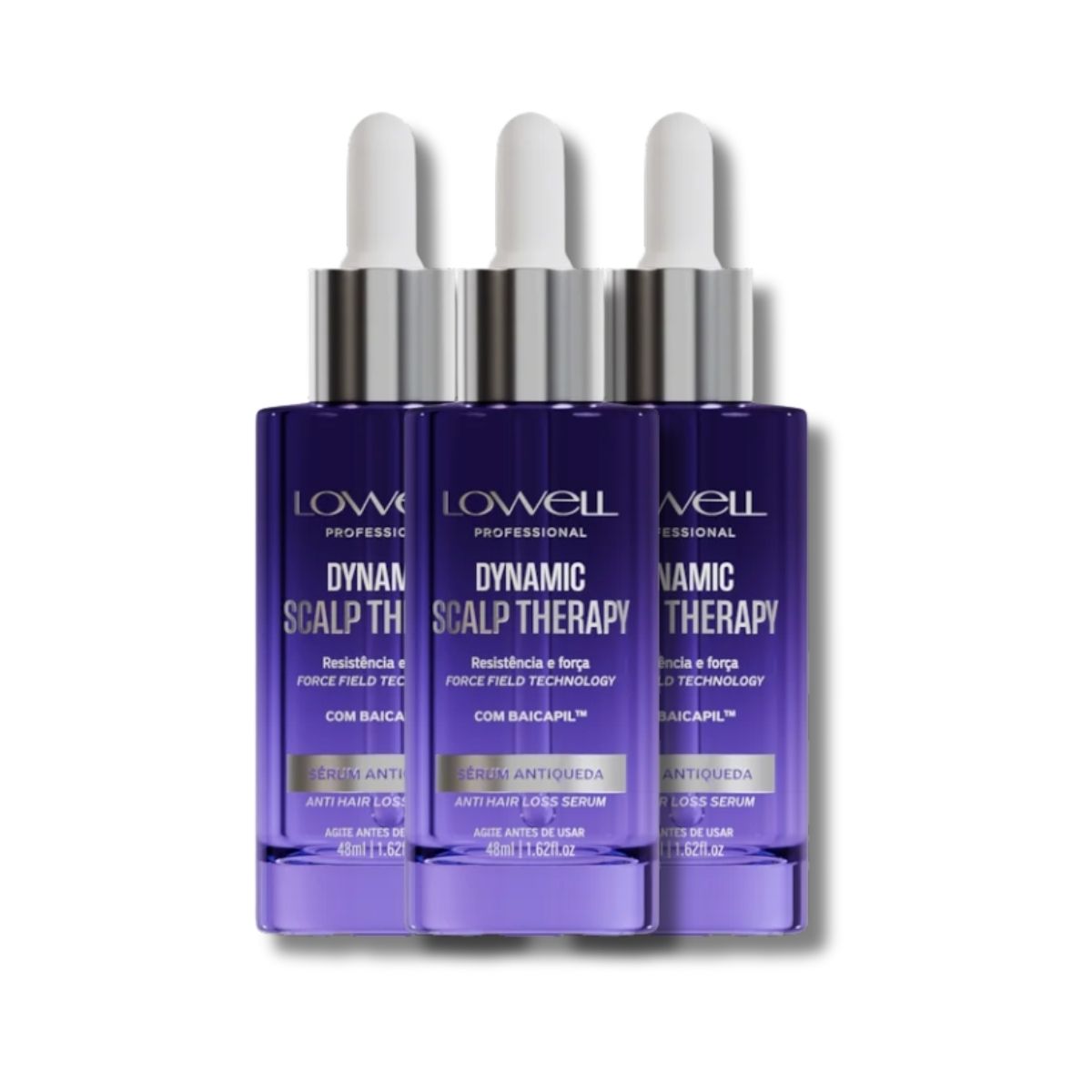 Kit Lowell Dynamic 3 Sérum Antiqueda 48 ml