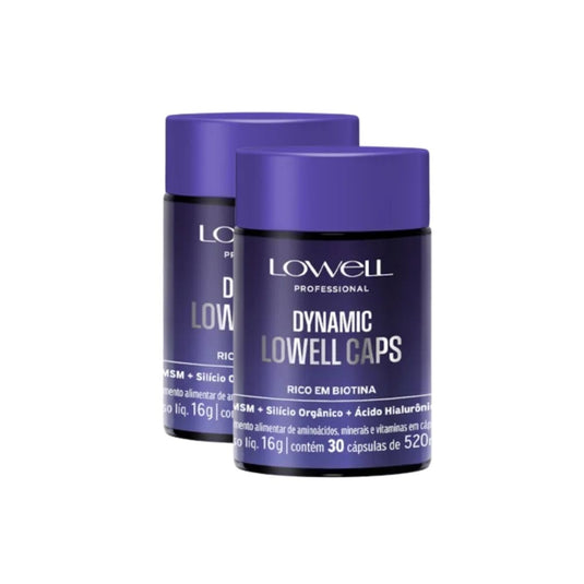 Kit Lowell Dynamic 2 Suplemento 30 Cápsulas