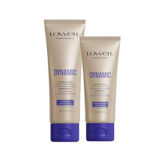 Kit Lowell Dynamic Shampoo e Condicionador Fortificante