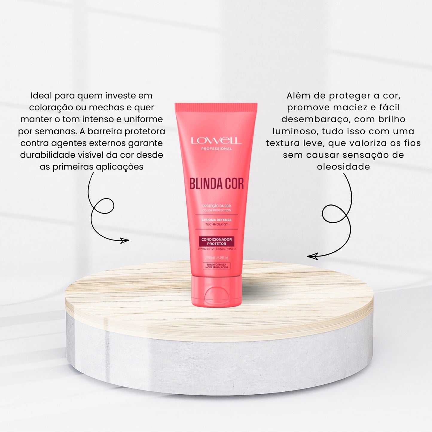 Condicionador Lowell Blinda Cor Protetor 200 ml