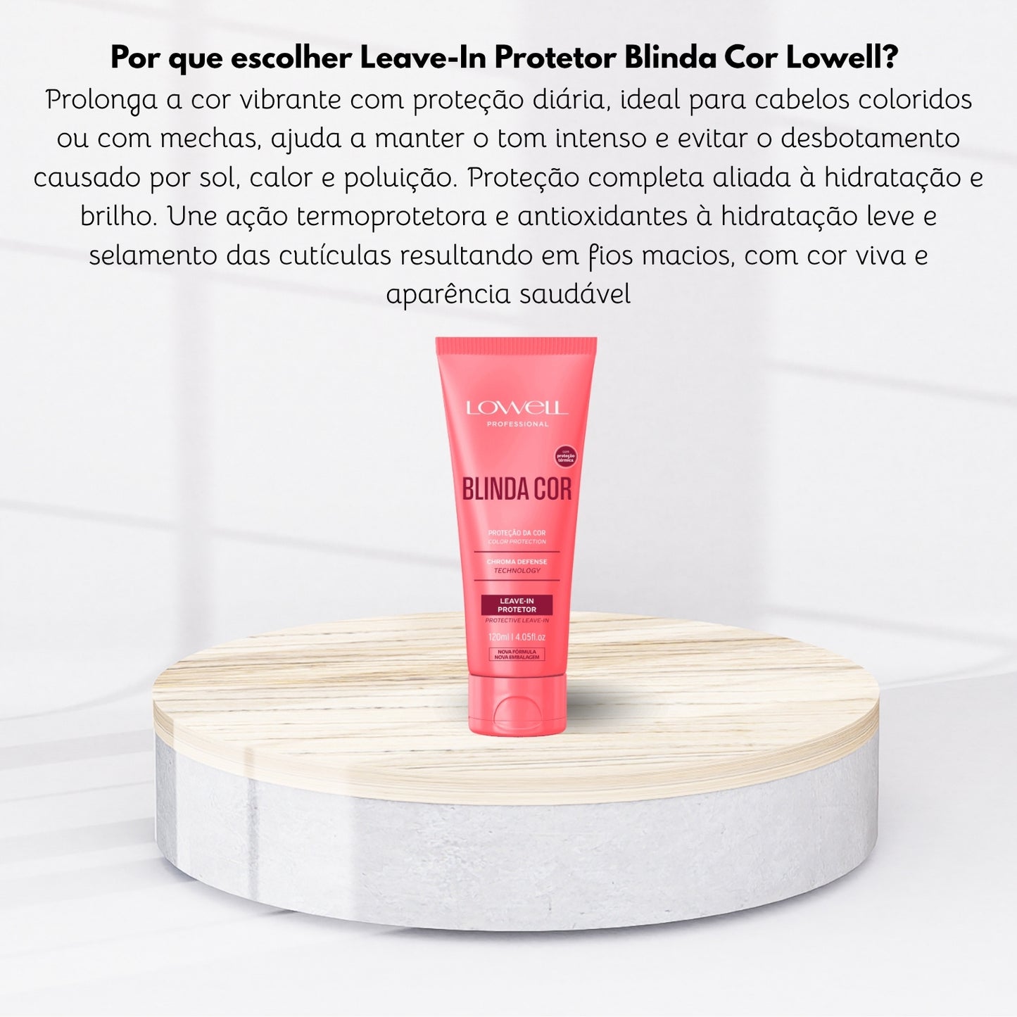 Leave-in Lowell Blinda Cor Protetor 120 ml