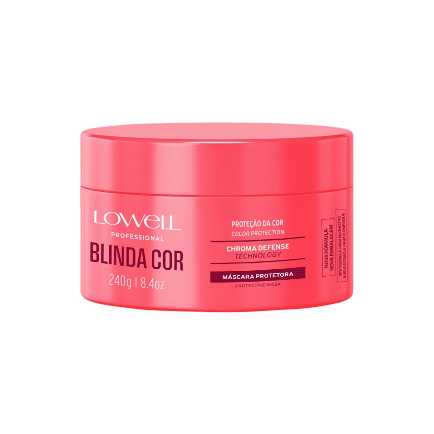 Máscara Lowell Blinda Cor Protetora 240 g