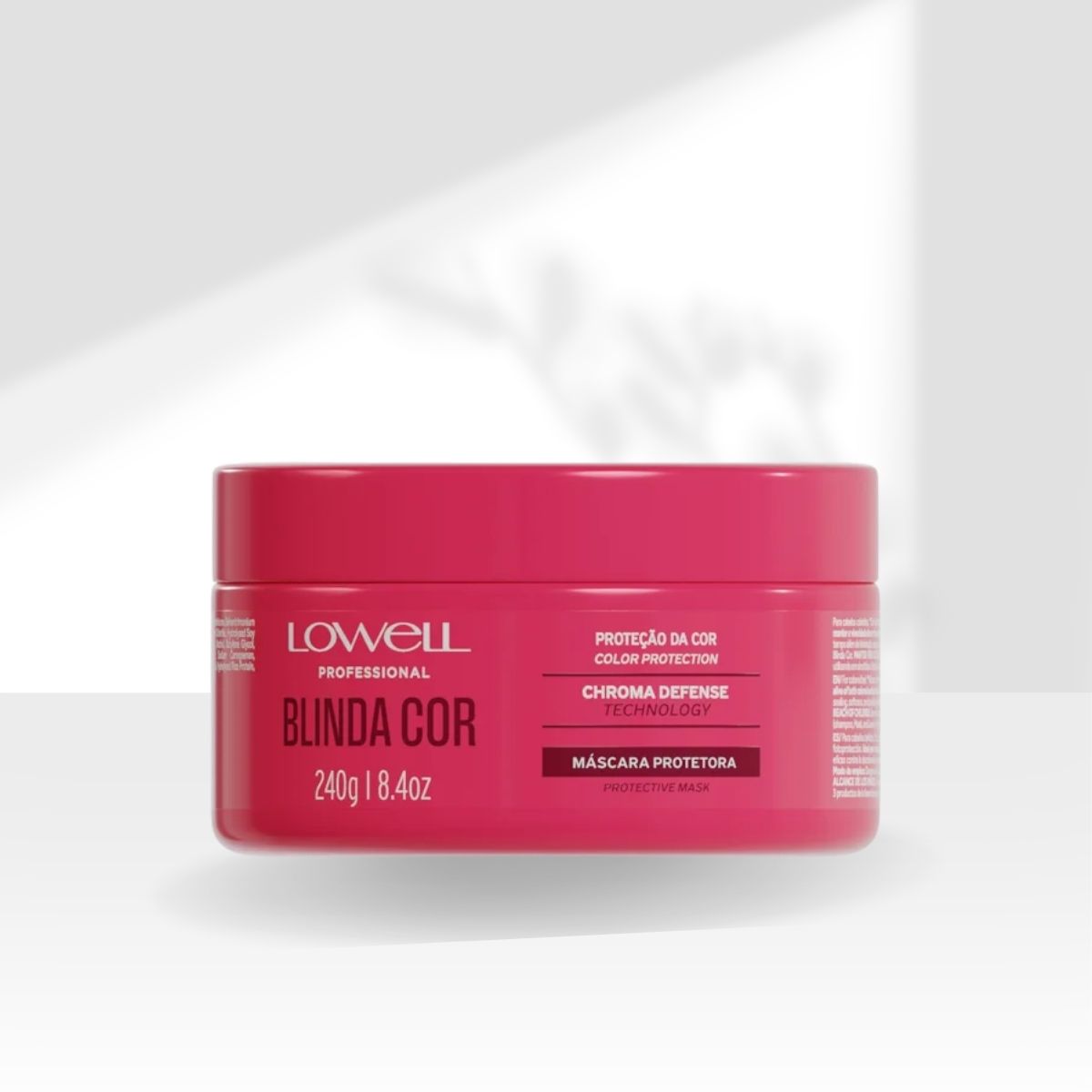 Máscara Lowell Blinda Cor Protetora 240 g