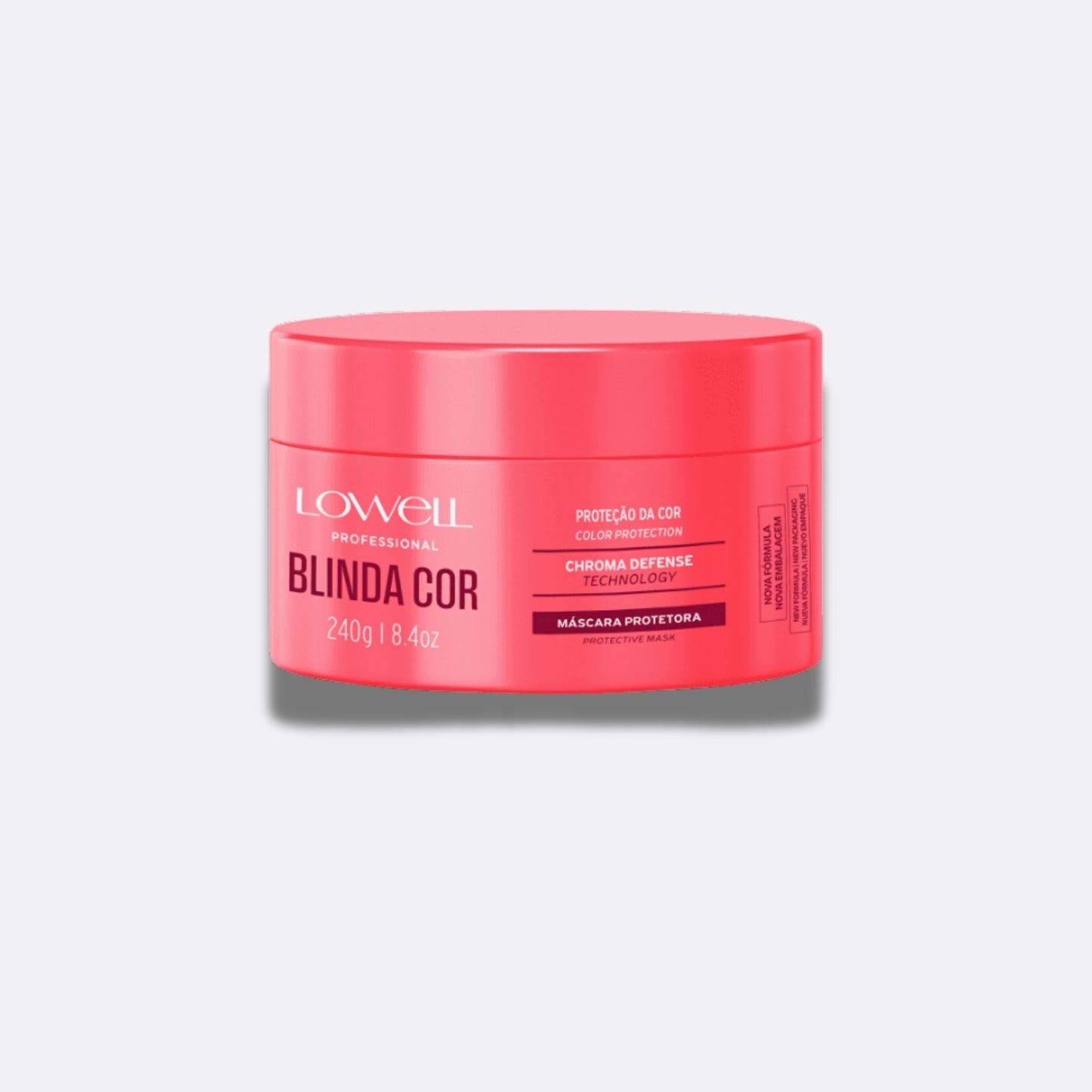 Máscara Lowell Blinda Cor Protetora 240 g
