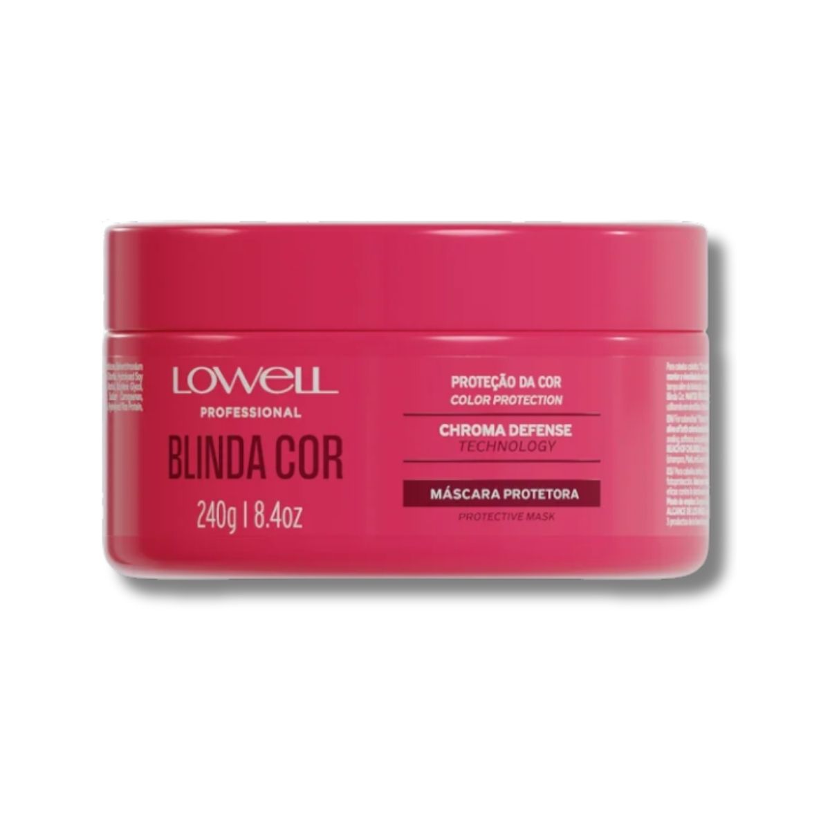 Máscara Lowell Blinda Cor Protetora 240 g