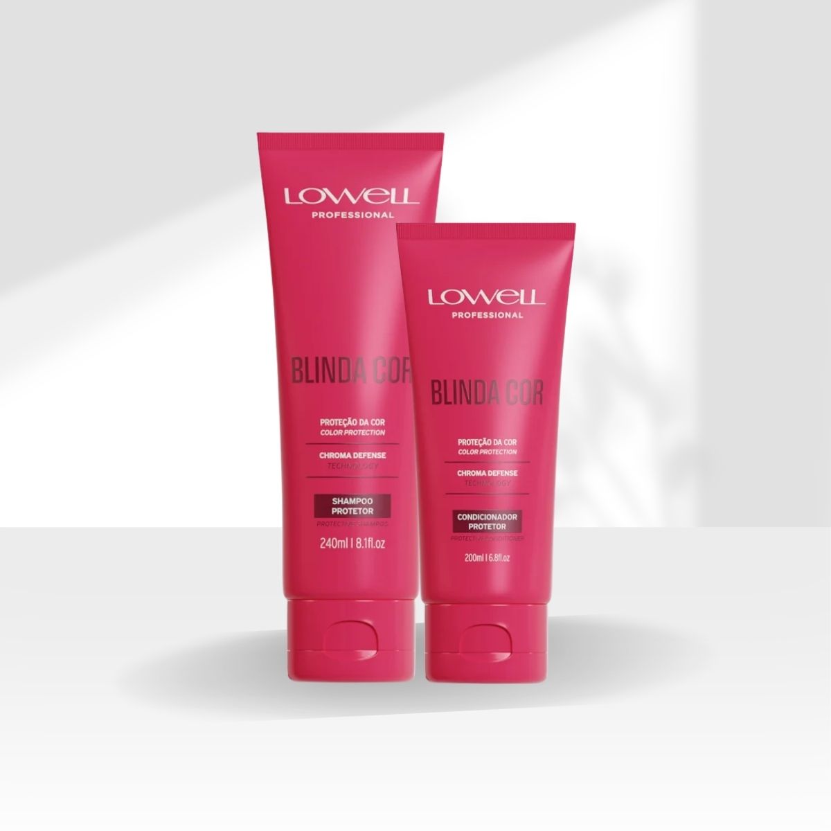 Kit Lowell Blinda Cor Shampoo e Condicionador Protetor
