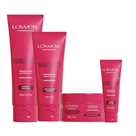 Kit Lowell Blinda Cor Protetor (4 Produtos)