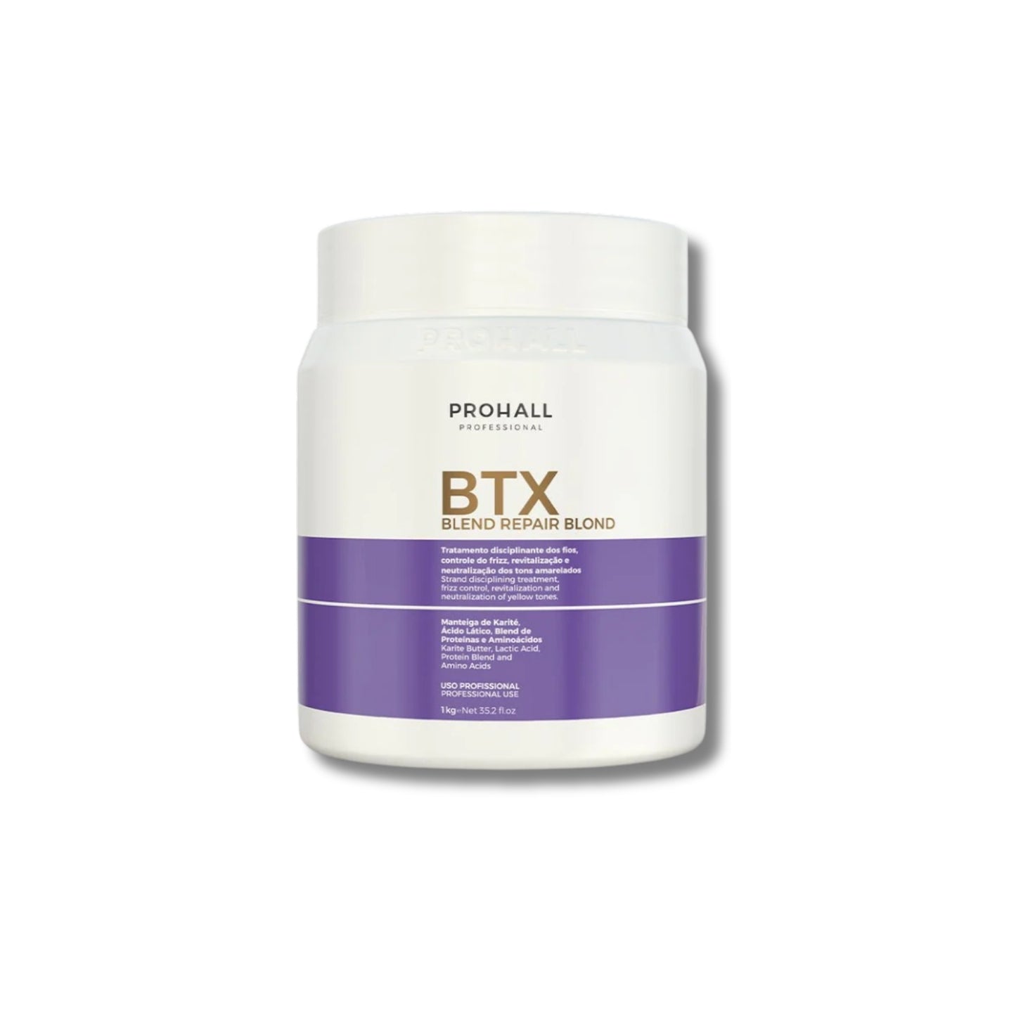 Botox Capilar Capilar Prohall Tratamento Btx Blend Repair Blond 1 Kg
