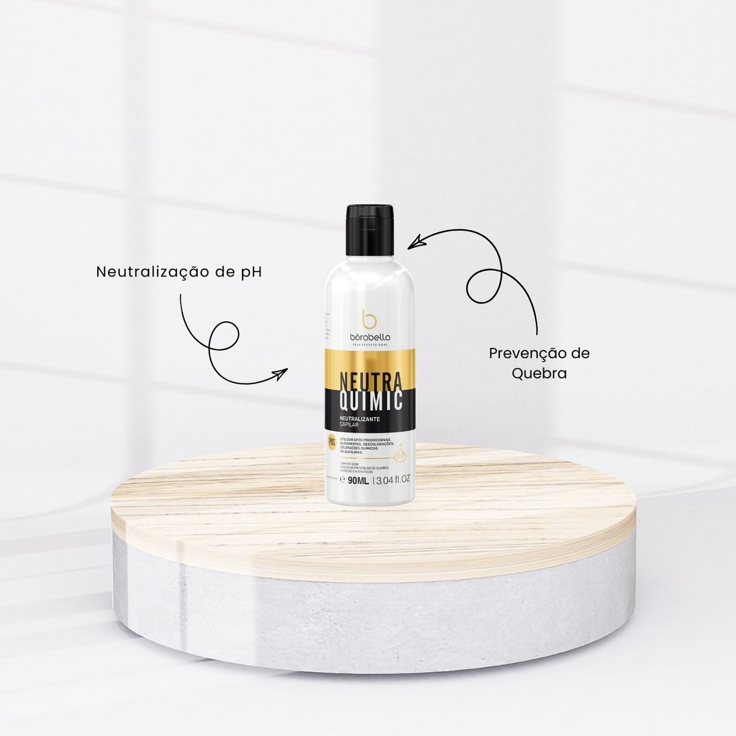 Bórabella Neutra Quimic Neutralizante Capilar 90 ml