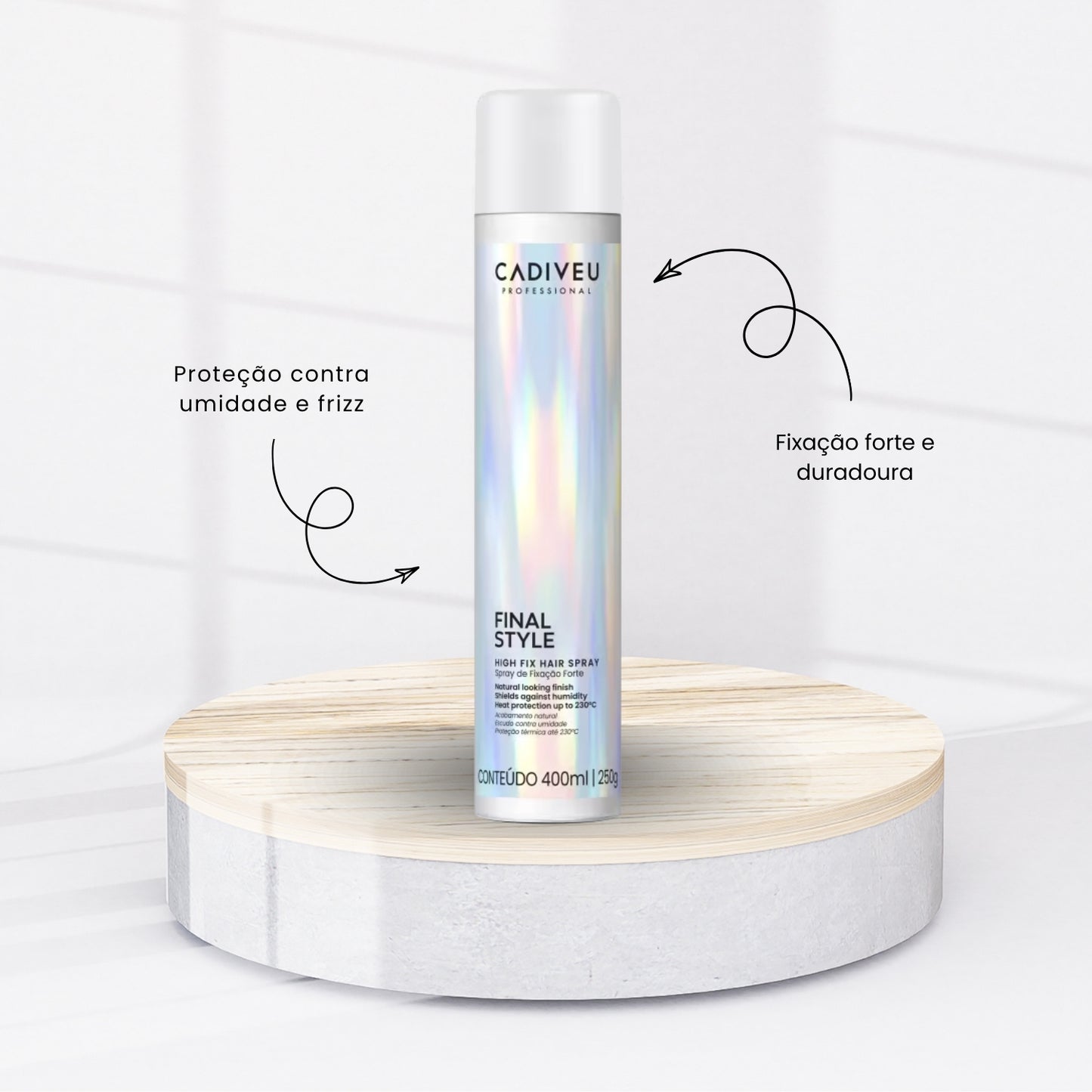 Spray Cadiveu Final Style High Fix Hair Fixador 400 ml