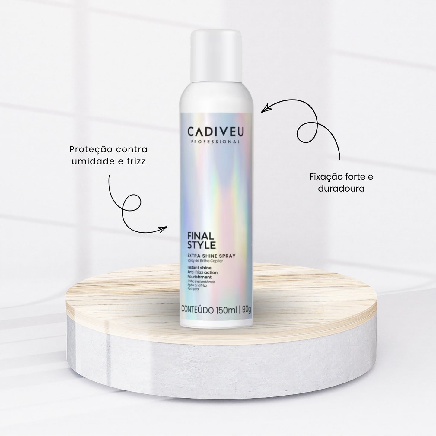 Spray Cadiveu Final Style High Fix Hair Fixador 150 ml