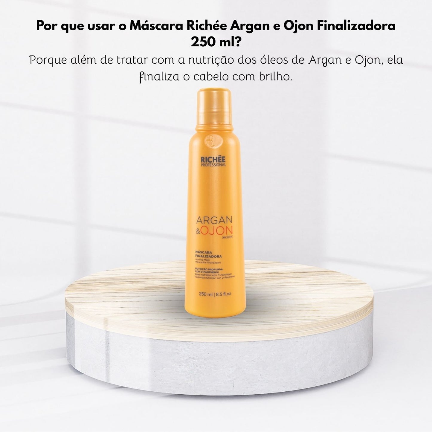 Máscara Richée Argan e Ojon Finalizadora 250 ml