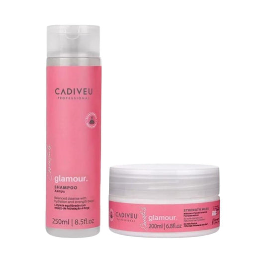 Kit Cadiveu Glamour Tratamento Milagroso Shampoo 250 ml + Máscara 200 g