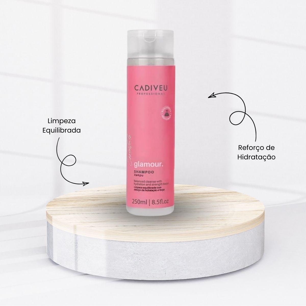 Kit Cadiveu Glamour Tratamento Milagroso Shampoo 250 ml + Máscara 200 g