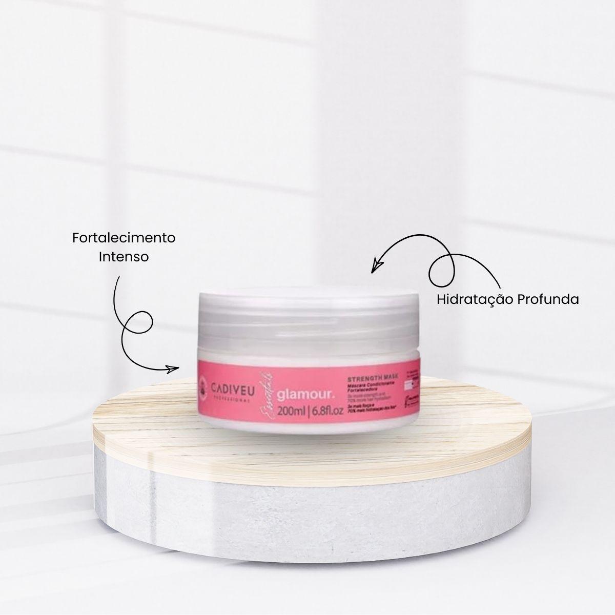 Kit Cadiveu Glamour Tratamento Milagroso Shampoo 250 ml + Máscara 200 g