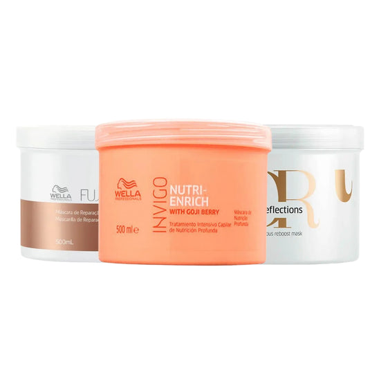 Cronograma Wella Reflection Máscaras 500ml