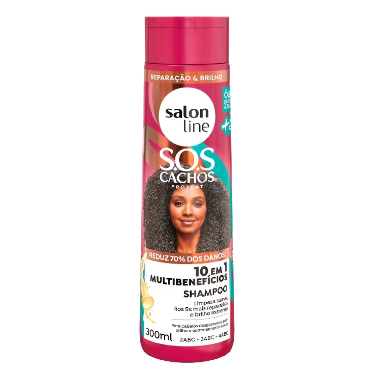 Salon Line S.O.S Cachos Multibenefícios Shampoo 300ml